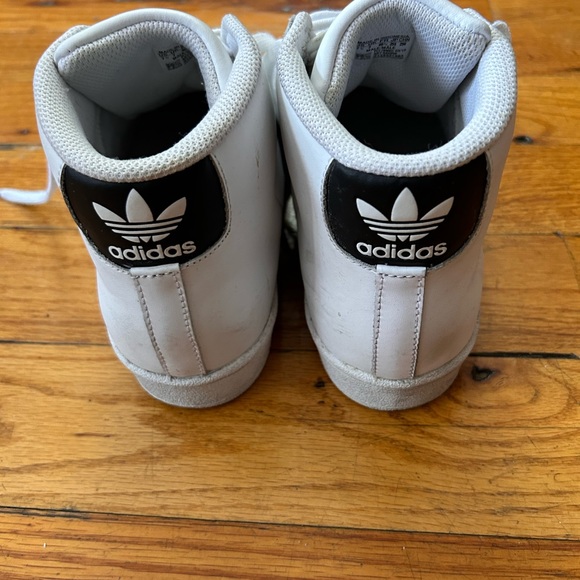 Pre-worn Men’s high top adidas size 7.5 - Picture 2 of 2